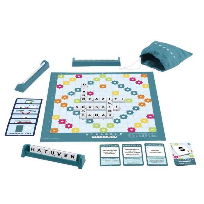 Proizvod Scrabble Together 2u1 brenda Mattel društvene igre