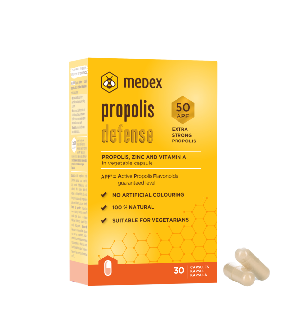 Proizvod Medex Propilis defense kapsule APF50, 30 kapsula brenda Medex