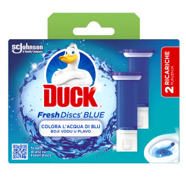 Proizvod Duck® Fresh Discs Blue gel za osvježavanje WC školjke - duplo pakiranje brenda Duck