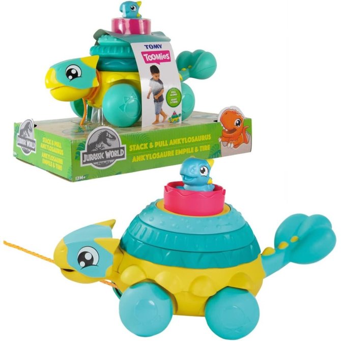 Proizvod Tomy Jurassic dinosaur za slaganje brenda Tomy