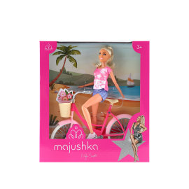Proizvod Majushka lutka s biciklom brenda Majushka