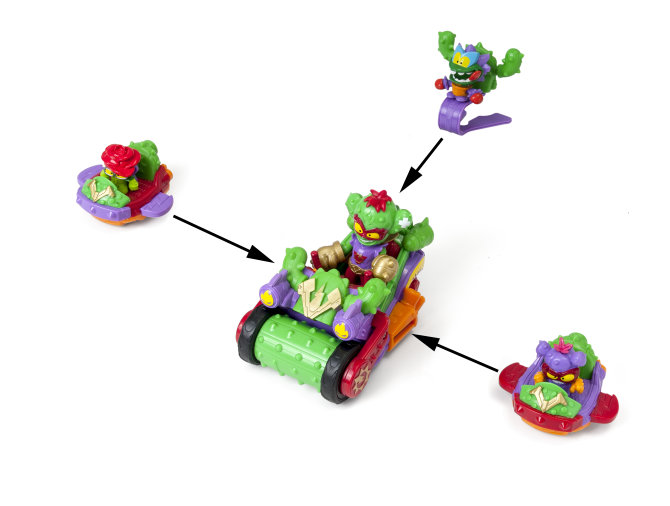 Proizvod SuperThings Roller Cactus vozilo s figurama brenda SuperThings