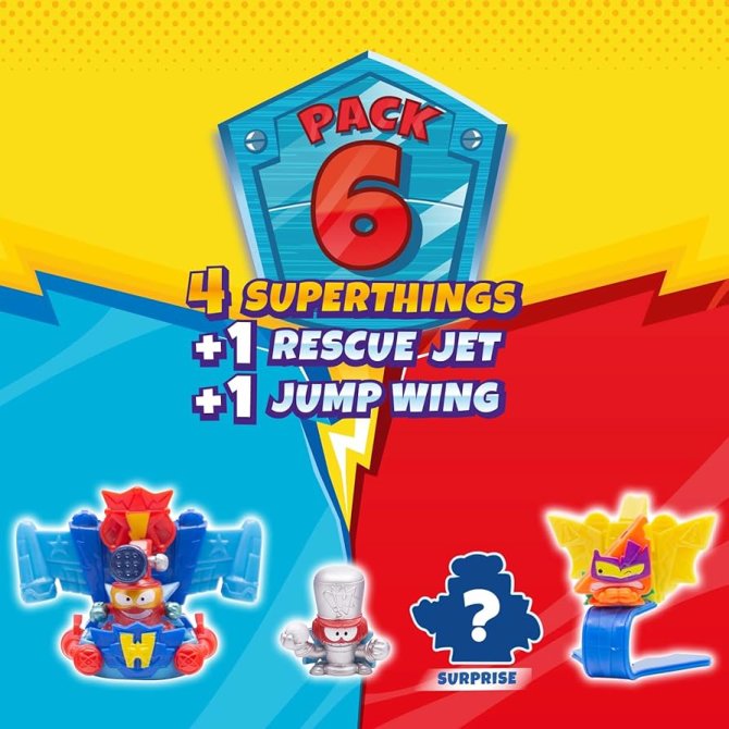 Proizvod SUPERTHINGS Rescue Force set figurica - Blister Force Jet brenda SuperThings