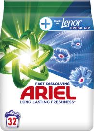 Proizvod Ariel Touch of Lenor Fresh Air prašak 1,76 kg za 32 pranja brenda Ariel