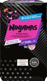 Proizvod Pampers Ninjamas Pyjama Pants pelene-gaćice (17 – 30 kg) – Heart, 10 kom brenda Pampers