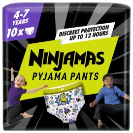 Proizvod Pampers Ninjamas Pyjama Pants pelene-gaćice (17 – 30 kg) – Space, 10 kom brenda Pampers