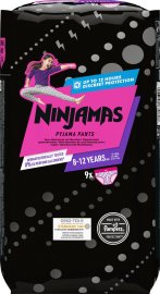 Proizvod Pampers Ninjamas Pyjama Pants pelene-gaćice (27 – 43 kg) – Heart, 9 kom brenda Pampers