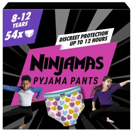 Proizvod Pampers Ninjamas Pyjama Pants pelene-gaćice (27 – 43 kg) – Heart, 54 kom brenda Pampers