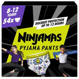 Proizvod Pampers Ninjamas Pyjama Pants pelene-gaćice (27 – 43 kg) – Space, 54 kom brenda Pampers