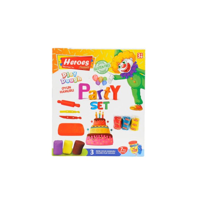 Proizvod Heroes plastelin mini set - party brenda Heroes