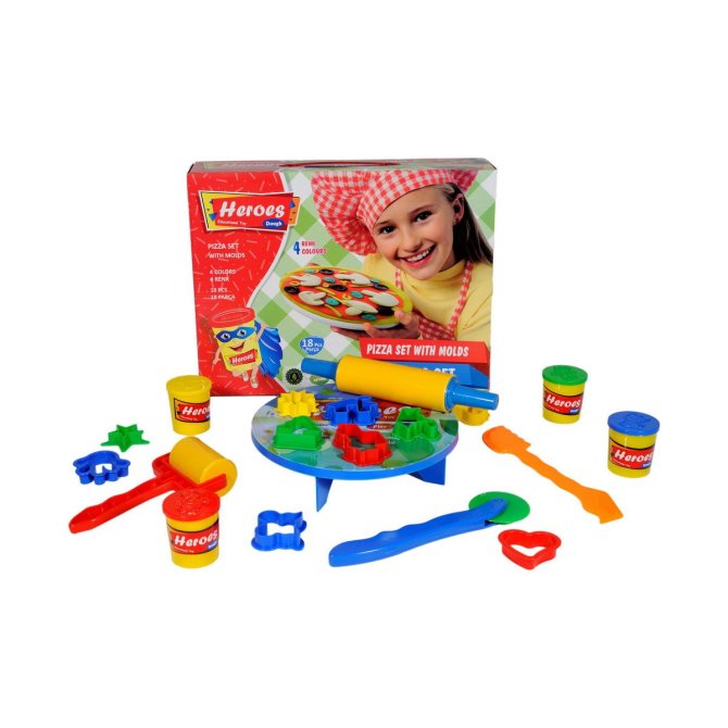 Proizvod Heroes plastelin set - pizza brenda Heroes