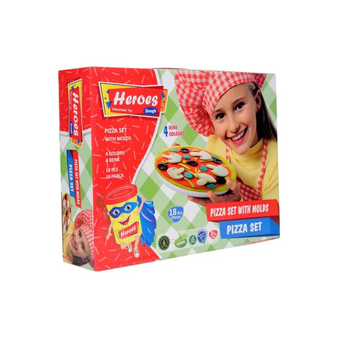 Proizvod Heroes plastelin set - pizza brenda Heroes