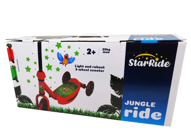Proizvod Star Ride Jungle Ride romobil na 3 kotača - crveni brenda Star Ride