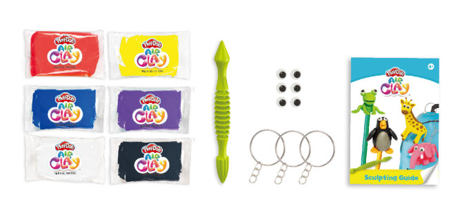 Proizvod Play-Doh Air Clay - životinjski privjesci brenda Play-Doh