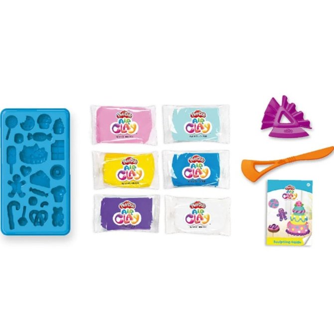 Proizvod Play-Doh Air Clay - šarene slastice brenda Play-Doh