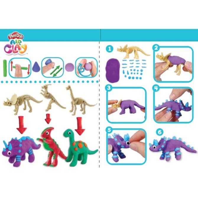 Proizvod Play-Doh Air Clay - Dino prijatelji brenda Play-Doh