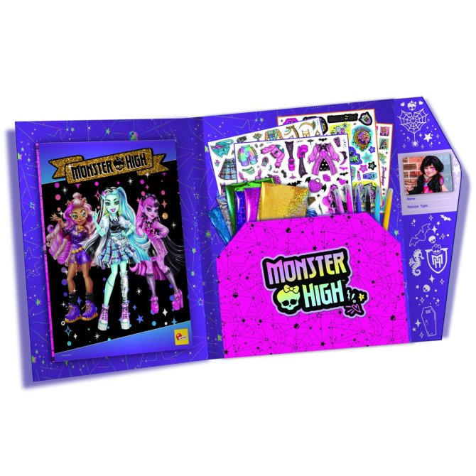 Proizvod Lisciani Monster High blok za crtanje - Monster Cute brenda Lisciani