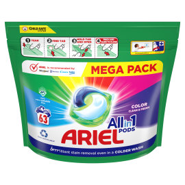 Proizvod Ariel gel kapsule Color 63 komada za 63 pranja brenda Ariel