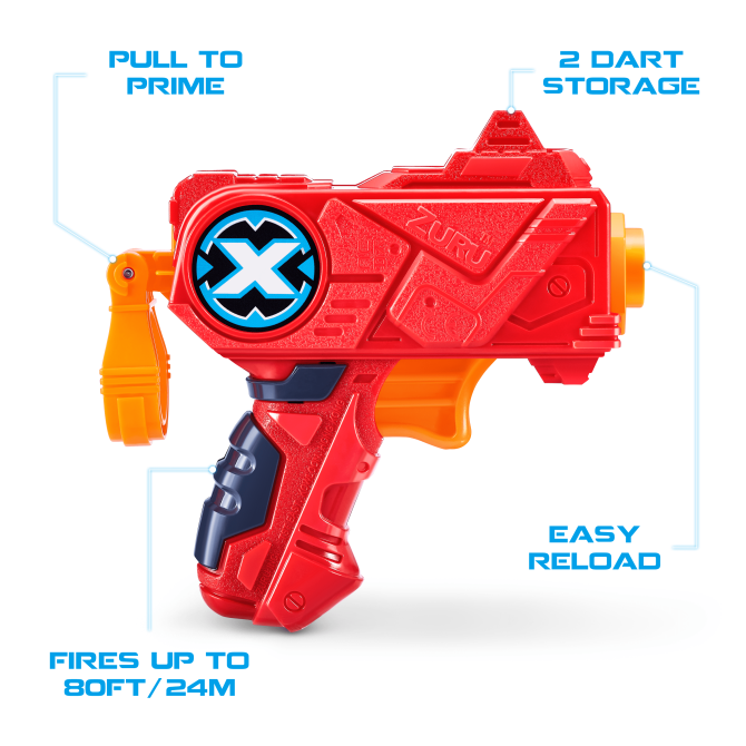 Proizvod X-Shot pištolj sa spužvastim mecima - Micro Color Card brenda X-Shot