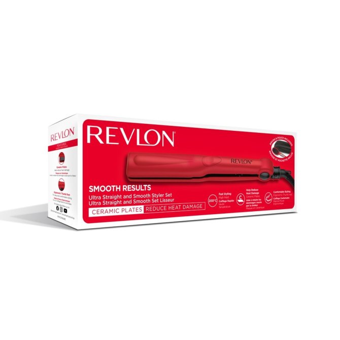 Proizvod Revlon pegla za kosu + četka na poklon brenda Revlon