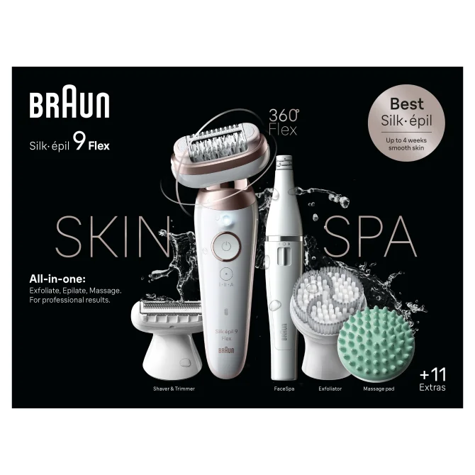 Braun Silk-épil 9 Flex SkinSpa 9-580 3D | Senzacionalno.hr