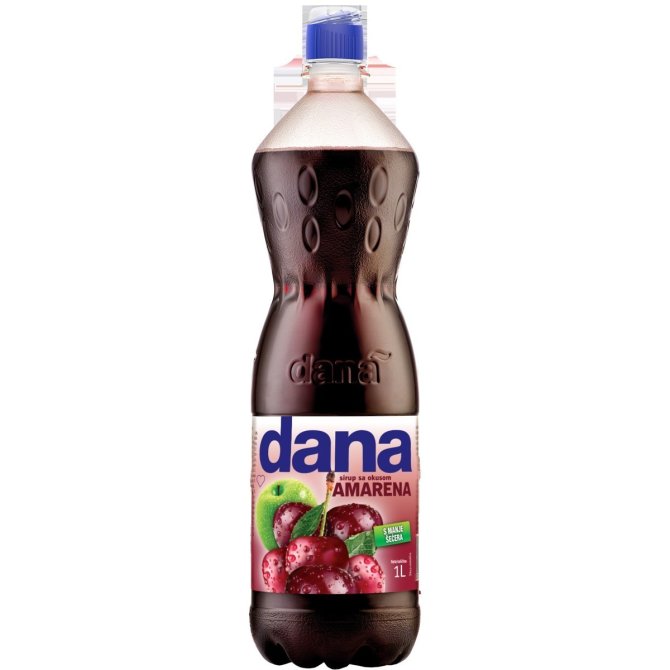 Proizvod Dana voćni sirup - višnja 1 l brenda Dana