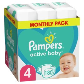Proizvod Pampers pelene Active baby veličina 4 (9-14 kg) 180 kom brenda Pampers