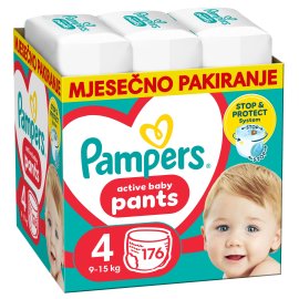 Proizvod Pampers pelene-gaćice, vel. 4 (9-15 kg) 176 kom brenda Pampers
