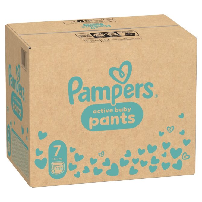 Proizvod Pampers Pants pelene-gaćice veličina 7 (17+kg) 114 kom brenda Pampers