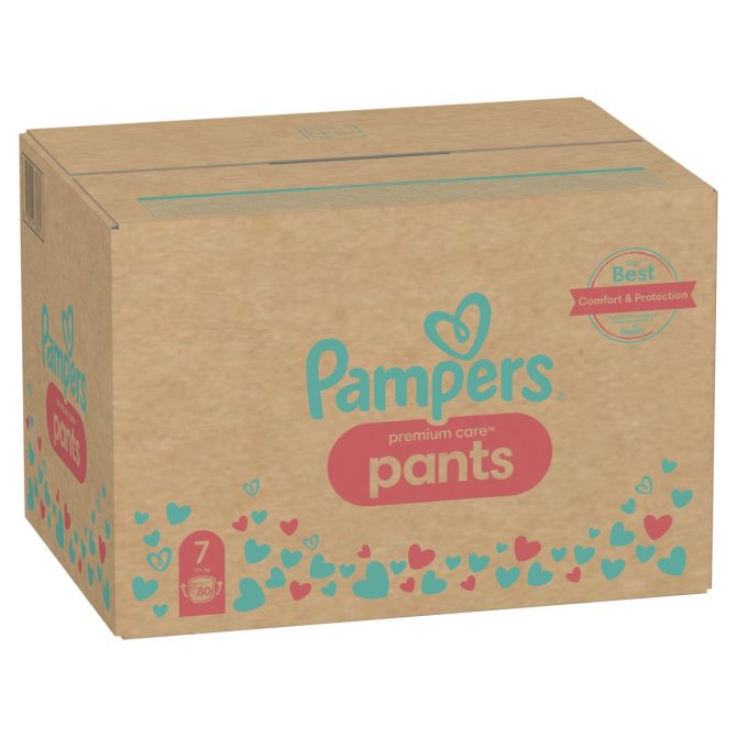 Proizvod Pampers pelene-gaćice Premium Care veličina 7 (17+kg) 80 kom brenda Pampers