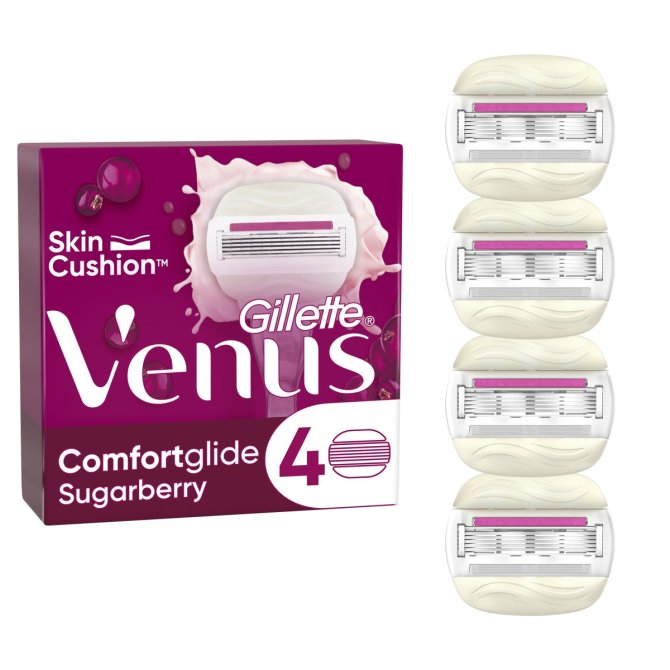 Proizvod Gillette  Venus Comfortglide Sugarberry Plus Olay zamjenske britvice 4 kom brenda Gillette