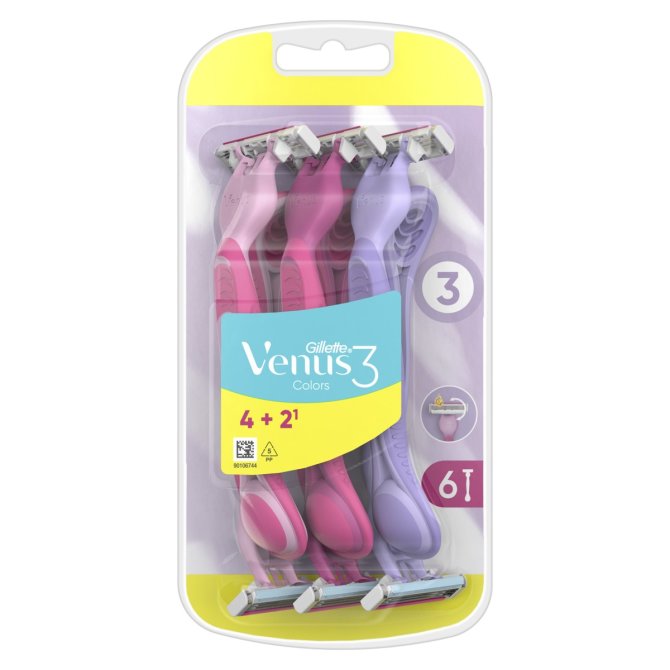 Proizvod Gillette Venus Colors jednokratne britvice 6 kom brenda Gillette