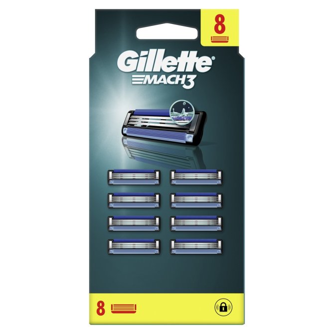 Proizvod Gillette Mach3 zamjenske britvice 8 kom brenda Gillette