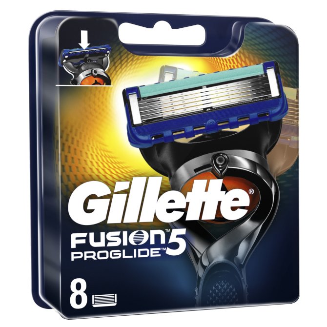 Proizvod Gillette Fusion Proglide zamjenske britvice 8 komada brenda Gillette