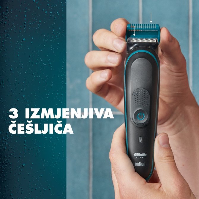 Proizvod Gillette i5 trimer za intimno područje brenda Gillette
