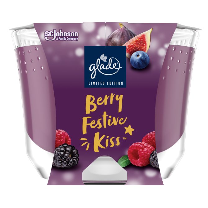 Proizvod Glade® Mirisna svijeća - Berry Festive Kiss 204g brenda Glade
