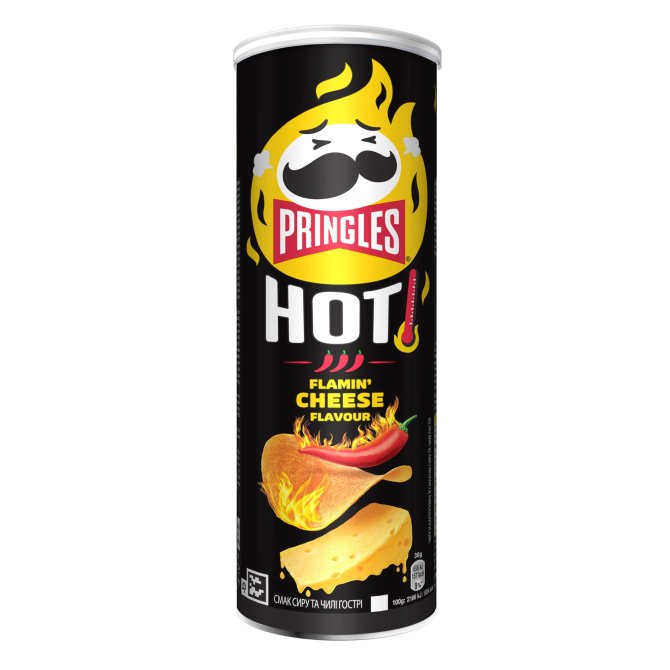 Proizvod Pringles Hot Flamin' Cheese 160g brenda Pringles