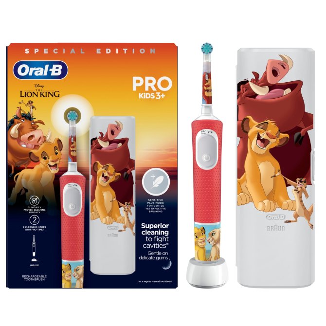 Proizvod Oral-B električna zubna četkica Pro Kids Lion King s putnom torbicom brenda Oral-B