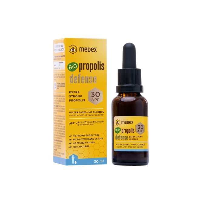 Proizvod Medex Propolis Bio Defense APF 30 kapi na vodenoj osnovi, 20 ml brenda Medex