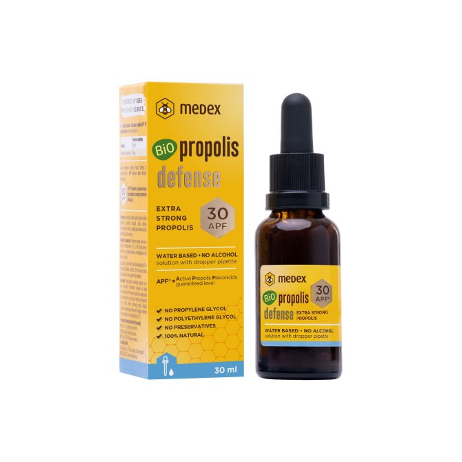 Proizvod Medex Propolis Bio Defense APF 30 kapi na vodenoj osnovi, 20 ml brenda Medex