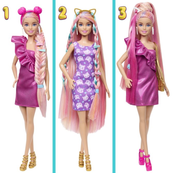 Proizvod Barbie lutka zabavna igra s kosom brenda Barbie