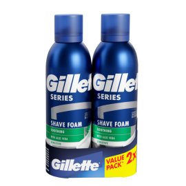 Proizvod Gillette Series pjena za brijanje s aloe verom 2 x 200 ml brenda Gillette