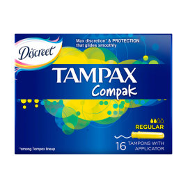 Proizvod Tampax compak tamponi regular 16 komada brenda Tampax