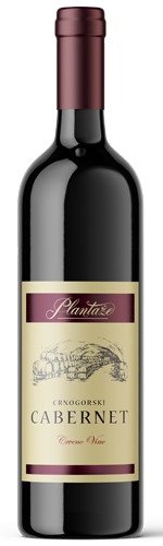 Proizvod Plantaže Cabernet crveno vino 0.75 l brenda Plantaže