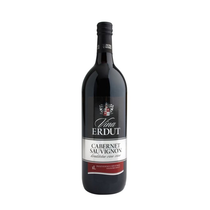 Proizvod Erdut Cabernet Sauvignon crno vino 1 l brenda Erdut