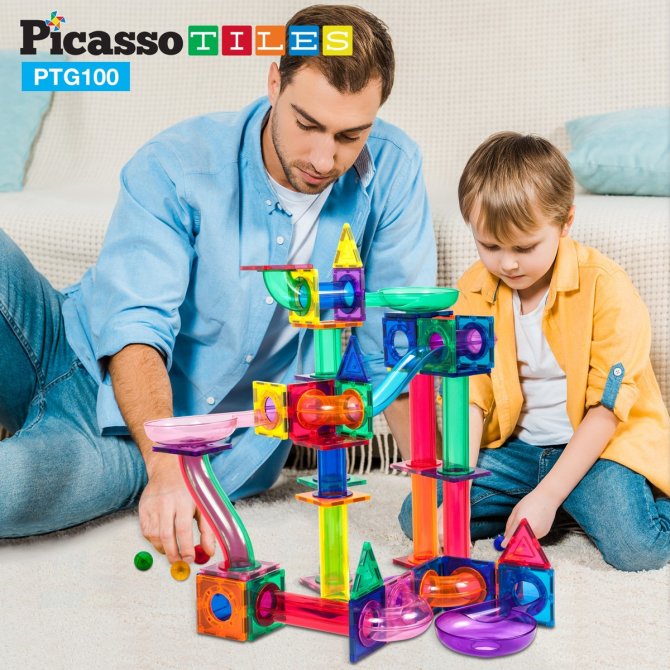Proizvod Picasso Tiles staza za loptice 100 kom brenda Picasso Tiles