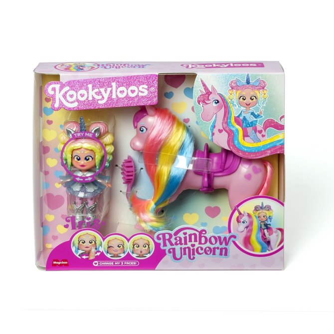 Proizvod Kookyloos jednorog i lutkica brenda KookyLoos