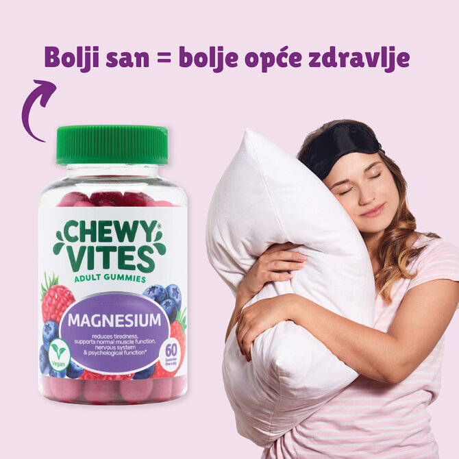 Proizvod Chewy Vites Adult Magnesium gumeni bomboni 60 komada brenda Chewy Vites