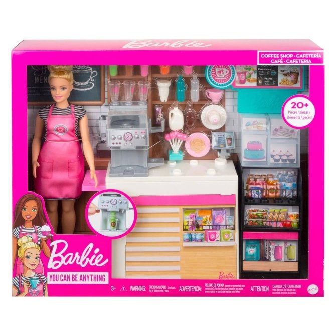 Proizvod Barbie Coffee Shop set za igru brenda Barbie