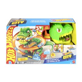 Proizvod Hot Wheels City T-Rexov vatreni napad set za igru brenda Hot Wheels